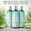 Ammuri Aloe Vera Gel 300ml 100% Pure Organic & Natural Soothing & Hydrating for Face, Body & Hair After Sun Care Daily Moisturiser Non-Sticky Vegan Cruelty-Free view 2