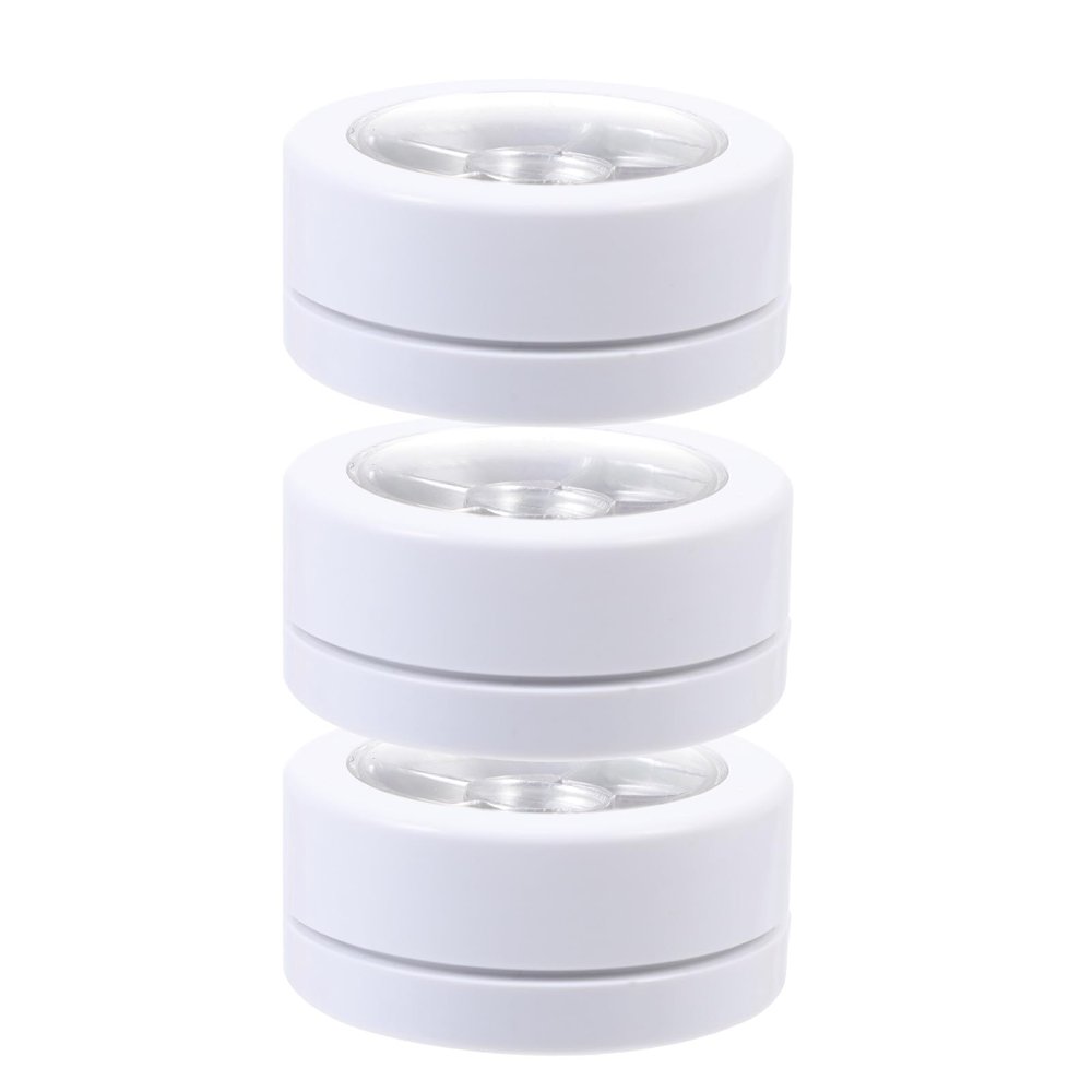 NinthAvenue Basics Dual-layer White Cream Sub Bottle Set 3pcs with Aluminum Tray and Double-sided Tape, Refillable Cosmetics Sub Container for Makeup Storage and Travel Use