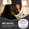 NinthAvenue Basics Dual-layer White Cream Sub Bottle Set 3pcs with Aluminum Tray and Double-sided Tape, Refillable Cosmetics Sub Container for Makeup Storage and Travel Use view 4