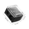 LIFKICH Dual Hole Makeup Pencil Sharpener 5pcs Portable Eyeliner Lip Liner Sharpener for Women Suitable for Travel and Home Use view 2