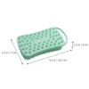 CONGARTENO Soft Silicone Body Scrubber and Exfoliating Bath Brush with Hook, Dual-Sided Square Silicone Shower Scrubber for Sensitive Skin, Gentle Scalp and Body Cleaning, Suitable view 2