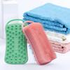 CONGARTENO Soft Silicone Body Scrubber and Exfoliating Bath Brush with Hook, Dual-Sided Square Silicone Shower Scrubber for Sensitive Skin, Gentle Scalp and Body Cleaning, Suitable view 4