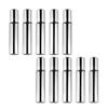 PATKAW 10 Pcs 10ml Essential Oil Roller Bottles with Steel Ball Stainless Steel Cap UV Glass Refillable Perfume Containers for Travel and Aromatherapy view 1
