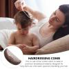 CATIEBYE Portable Wood Hair Comb for Babies, Fine Teeth Sandalwood Detangling Comb, Household Hairdressing Supply for Newborn Care and Travel Use view 3