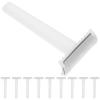 CTIRCHIU Disposable Twin Blade Hair Removal Razor 10pcs Manual Shavers for Women and Men Bikini Trimming Sensitive Skin view 1