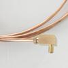 ACVACV 1m Soft Copper Tube Coil, for Air Conditioning Pipe Red-Copper Round Tubes(3x1mm) view 2
