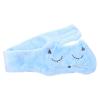 DINHEAROM Flannel Embroidered Cat Hairband Makeup Headband for Women, Soft Skincare Hair Band for Face Washing and Home Use view 1