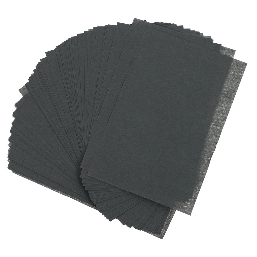 VICASKY Charcoal Facial Oil Absorbing Paper 200 Sheets 2 Sets, Portable Blotting Tissue for Oily Skin Oil Control and Skin Cleaning