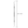 FILFEEL Ingrown Toenail Corrector Tool, Stainless Steel Double Ended Pedicure Tool for Ingrown Nails, with Angled Ends for Professional Podiatrists and Home Use view 2