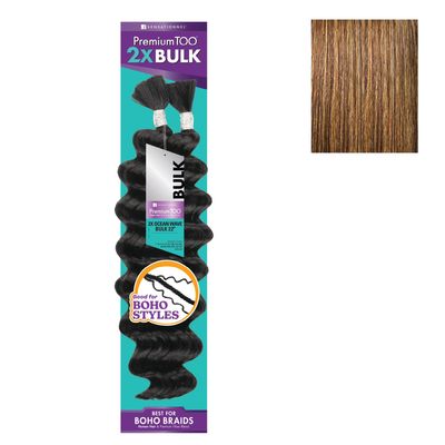 Sensationnel PremiumToo Bulk Weaving-2X Ocean Wave,1 Pack 22 inch, S4/27