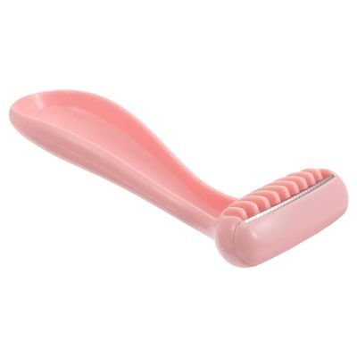 SOIMISS Womens Portable Facial Hair Remover Painless Personal Shaver for Lip Chin Armpit and Leg Hair Removal Peach Pink