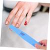 CLISPEED 10pcs Double-Sided Mini Nail File and Sponge Buffer Blocks Washable Manicure Sanding Polisher for Natural Nails for Home and Salon Use view 4