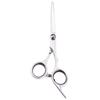 Beavorty Hair Cutting Shear 6 Inch Stainless Steel Black Screw Straight Scissors Professional Hairdressing Scissor for Salon and Home Use Men Women view 1