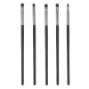 COHEALI 5pcs Makeup Brush Set for Eyeshadow and Lip Soft Horsehair Cosmetic Eye Brush Dual-use Tool for Blending and Applying for Professional and Home Use view 1