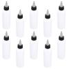 ABOOFAN 20pcs 120ml White Refillable Squeeze Bottles Pointed Mouth Applicator Bottles for Hair Dyeing and Coloring Professional Salon Use view 1