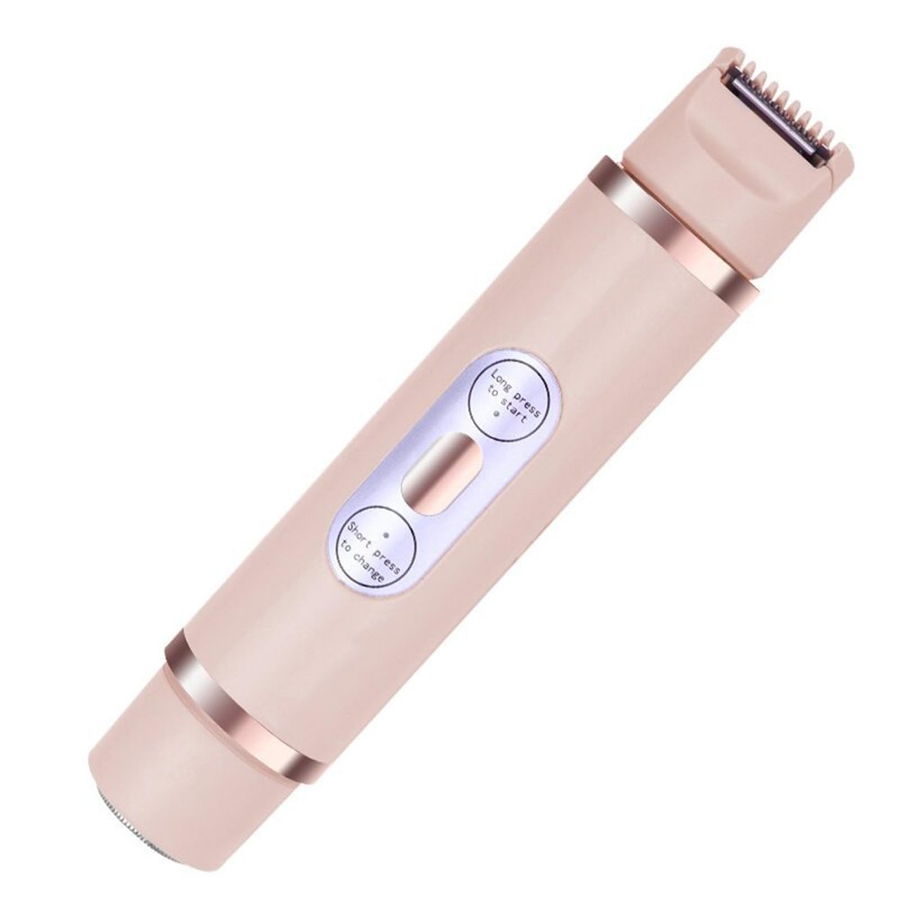 Dual Head Electric USB Rechargeable Hair Trimmer for Women Men with 5mm Precise