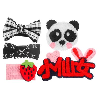 KALLORY Cute Hair Clips Set 13pcs Girl Barrettes Hair Accessories for Daily Wear