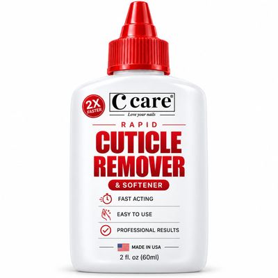 C Care Rapid Cuticle Remover Liquid, Easy, Effective, Cuticle Softener, 2oz