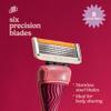 Dollar Shave Club For Women | Razor Refills (8 Pack) | 6 Stainless Steel Blades | Razors for Women, Womens Razors view 4
