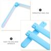 PRETYZOOM 3pcs Dual-Sided Stainless Steel Nail Files Set, Portable Folding Manicure Tools for Fingernail Shaping and Polishing, Suitable for Home and Travel Use view 3