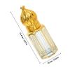 HEALEEP 3Pcs 6ml Glass Dropper Bottles, Portable Perfume Dispenser view 2