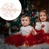 Beaupretty 6pcs Christmas Snowflake Hair Clips Barrettes Set Gold Silver Metal Hair Pins for Women Holiday Party view 4