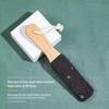 2-Pack Professional Pedicure Foot File with Wooden Handle & Pumice Stone - Callus Remover for Feet & Hands, Foot Scrubber for Dead Skin, Dry Rough Feet, Cracked Heels and Corns view 2