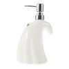 INOOMP White Ceramic Hand Soap Dispenser Pump Bottle Refillable Body Wash and Shampoo Container for Bathroom Hotel Home Use Large Capacity Liquid Lotion Dispenser view 1