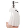 INOOMP White Ceramic Hand Soap Dispenser Pump Bottle Refillable Body Wash and Shampoo Container for Bathroom Hotel Home Use Large Capacity Liquid Lotion Dispenser view 3