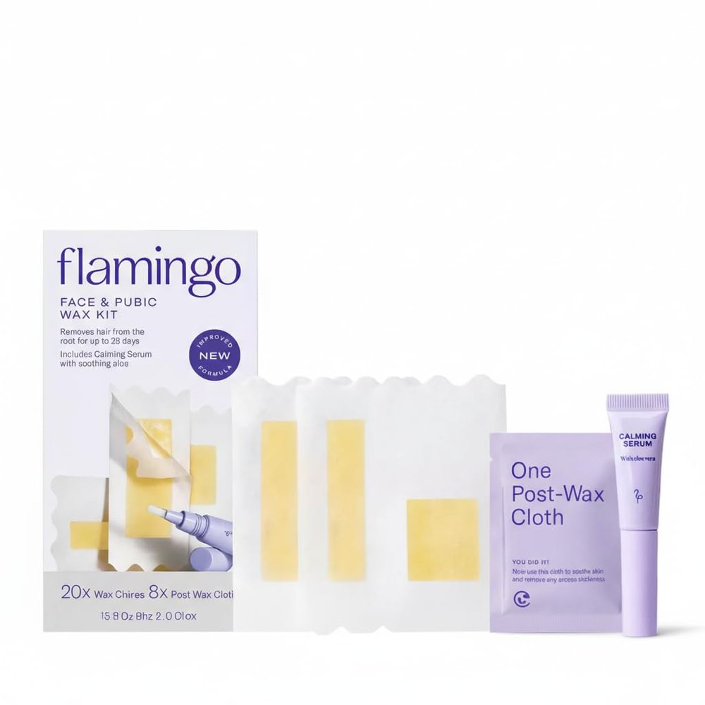 Flamingo Women's Face Wax Kit - 20ct