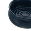 SKISUNO Ceramic Shaving Soap Bowl Navy Spiral Lather Dish Wide Mouth Shaving Foam Container for Mens Grooming Home Travel Barber Use view 3