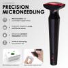 HAMINOS Derma Stamp 0.25 mm Red Light, Microcurrent, Vibration for Scalp & Skin, 4-in-1 Microneedling Stamp with 2 Needle Heads, USB-C Rechargeable view 4