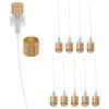 10Pcs Gold Plastic Perfume Pump Spray Nozzles for 13mm Neck Bottles view 1