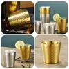 Healifty Stainless Steel Shaving Soap Mixing Bowl for Men, 304 Food-grade Metal, Gold Shaving Cream Bowl Suitable for Barber and Home Use view 3