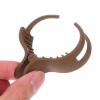 Didiseaon 8pcs Hair Claw Clips for Thick Hair Matte High Ponytail Holder in Black Dark Brown Beige Light Brown view 4
