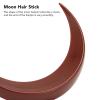 Moon Hair Fork Moon Hairpin Moon Hair Stick Beautiful Decorative Hair Accessories for Women Girls Cosplays Parties Daily Use ABS Material 2Pcs Set (Brown) view 2