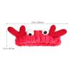 LRXIYODE 2 Pcs Women Face Wash Headbands with Reindeer Antlers, Soft Spa Hairbands for Skincare and Facial Cleansing, Decorative Hair Accessories for Spa and Daily Use view 2