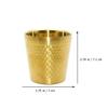 Ipetboom Stainless Steel Shaving Soap Mixing Bowl for Men 304 Metal Shaving Bubble Bowl Foaming Function for Barber view 2