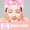 SWETRACE 6pcs Coral Fleece Women Headbands with Bowknot, Soft Cosmetic Headdress Hair Bands for Makeup, Shower, Spa and Face Washing Use view 4