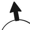 FENICAL 2pcs Valentines Day Love Arrow Headband Red Heart Shape Hairband Cupid Arrow Hair Hoop Party Costume Accessories for Women view 3