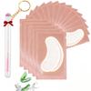 100 Pairs Professional Under Eye Pads Gel Lash Extensions, Premium Hydrogel Patch Gel Pad Beauty Makeup Tool for Under Eyes Eyelash Extension (Pink 50pcs) view 1