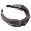 CONGARTENO Wide Glitter Braided Headband for Women Galaxy Gray Hairband Dressy Hair Accessory for Short and Long Hair Aesthetic Fashion for Ladies view 1