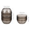 CATIEBYE Hair Dye Mixing Bowl with Dual Measurement Scales Plastic Hair Dyeing Shaker Cup for Salon Tool view 2