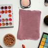 SOIMISS Corduroy Cosmetic Makeup Bag for Women Large Capacity Zipper Pouch Travel Toiletry Bag Portable Pink Storage Organizer for Lipstick Phone and Small Essentials view 4