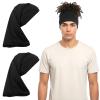 2 PCS Elastic Dreadlock Cap, Wide Stretchable Loc Cap for Men Women, Silky Loc Sock to Protect Hair view 1