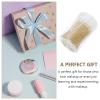 BESTYASH 100 Pcs Disposable Lipstick Makeup Brushes Lip Gloss Applicators Soft Flocked Tips Portable Lip Cosmetics Wands for Professional and Personal Use view 3