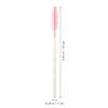 Anneome 100pcs Eyelash Brush Spoolies for Eyelash Extensions, Pink Crystal Handle Mascara Wands, Disposable Lash Comb Applicators for Professional Makeup and Travel view 2