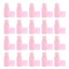 LIFKICH 20pcs 50ml Refillable Roll on Bottles for Essential Oils and Perfume Sub Bottles with Roller Balls Pink Liquid for Aromatherapy and Travel Use view 1
