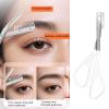 YUEHUINIAO Stainless Steel Eyebrow Trimmer Anti Scratch Eyebrow Grooming Set Cutter Scissors and Comb for Precise and Safe Shaping view 2