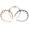 SOIMISS 3pcs Elastic Plastic Toothed Hairband Comb Headbands for Women and Men, Flexible Non-slip Hair Accessories for Sports and Daily Use view 1